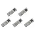 5X Télécommande de Climatiseur pour RG66A1/BGEF et Kaden KS09 KS12 KS18 KS24 KS28 Climatiseur AC