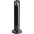 Ventilateur colonne TAURUS Babel RC - 45W - Minuterie - Silencieux - Télécommande - Cool Gray-0