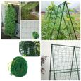 1.8x0.9 m - Filets En Nylon Vert Pour Plantes À Haricots Grimpantes, Support En Treillis Pour Clôture De Jard-0