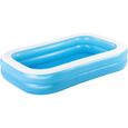Piscine gonflable rectangulaire Bestway 262x175 cm - Bleu - Pour enfants à partir de 6 ans-0