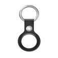 MUVIT FOR CHANGE AIRTAG BLACK PU LEATHER KEYCHAIN-0