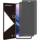NOVAGO Film de protection d'écran - Samsung - Galaxy S21 5G - Lot de 2 - Verre trempé - Anti choc