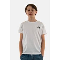 Tee shirts manches courtes the north face simple dome fn41 white