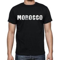 Homme Tee-Shirt Maroc – Morocco – T-Shirt Vintage Noir