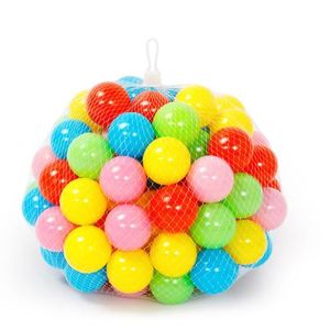 JEU DE QUILLE 50 Boules de Couleur Ø 6cm Balles colorées pour pi