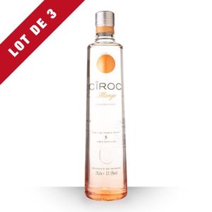 VODKA Lot de 3 - Vodka Ciroc Mango 70cl