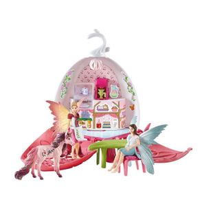 FIGURINE - PERSONNAGE Café des Elfes - Coffret de jouets Magique de 21 P