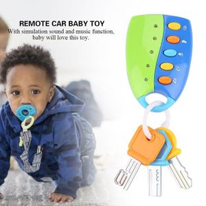 TÉLÉPHONE JOUET FYDUN jouet de voiture pour bébé Jouet pour bébé, clé intelligente, télécommande de voiture, jeu de jeux talkie-walkie Rose Bleu