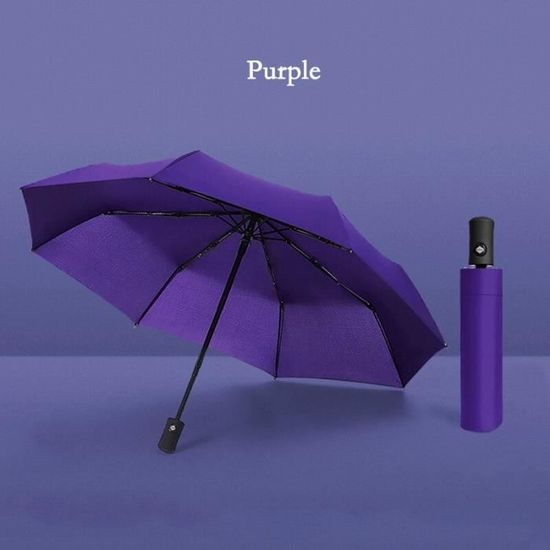 Meitianfacai Parapluie Automatique à Ouverture Et Fermeture Pour Pluie Et Soleil, Pliage Inversé Compact, Design Portable