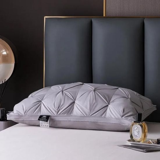 Pillow Perfect Lot De 2 Coussins Rectangulaires Bosco Intérieur/extérieur Avec Cordon, Bleu Marine