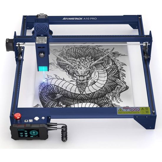 ATOMSTACK A10 PRO 50w gravure laser offline Appareil de gravure laser ...