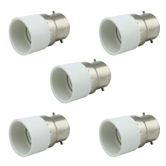 Adaptateur GU10 Vers E14 - Lot De 4, Charge Max 60 W, Pour Ampoules LED Ou Halogènes | Conversion De Douilles Facile - 11