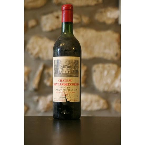 Chateau Saint Andre Corbin 1962 La cave Cdiscount