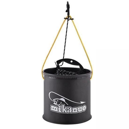 Seau de pêche, réservoir d'appât multifonctionnel portable, accessoires