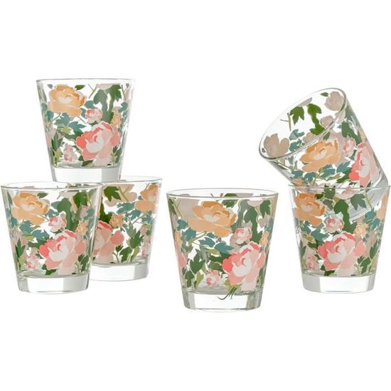 Verres à Shot Gravé En Argent Incrusté, 1930s, Set De 6 En Vente