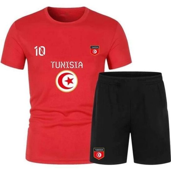 Ensemble Foot short et maillot Tunisie homme Cdiscount Sport