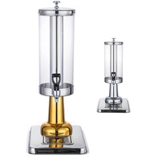 Distributeur De Boissons 10L Avec Robinet - Pichet En Verre Pour Comptoir - Thé, Vin, Cocktails