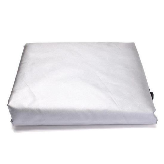 Anti-poussière Marron Housse De Protection Pour Table De Billard 2.1m/2.4m - Imperméable PVC - 256x155cm Protection Table Jeu PVC
