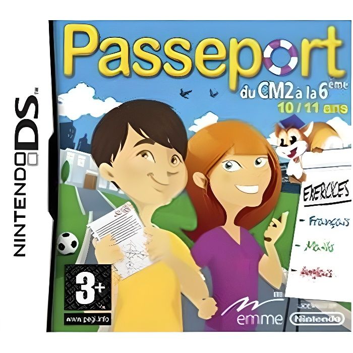 Avanquest Passeport Du Cm2 A La 6Eme / Jeu Console Nintendo