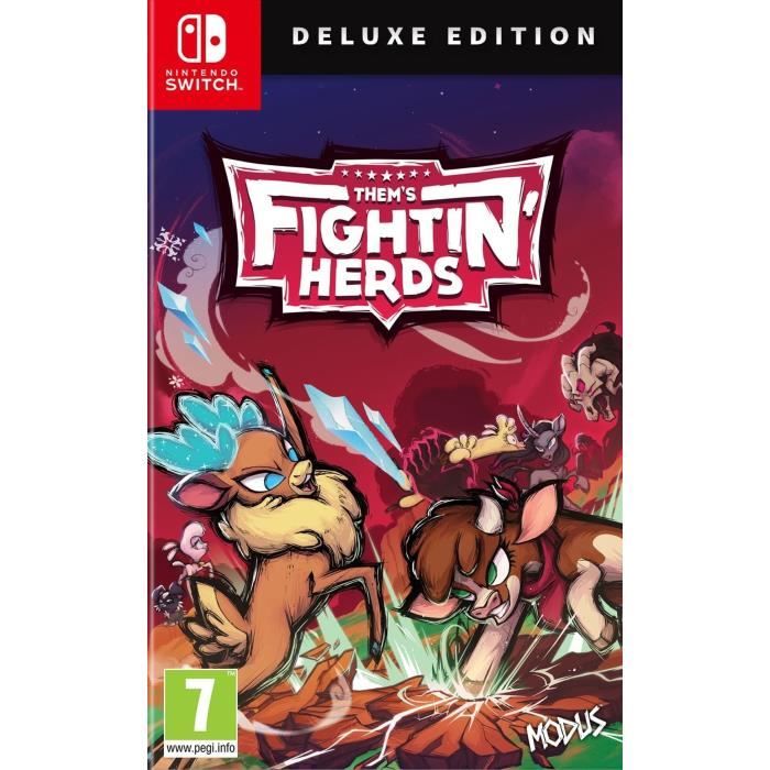 Thems Fightin Herds - Deluxe Edition Jeu Switch