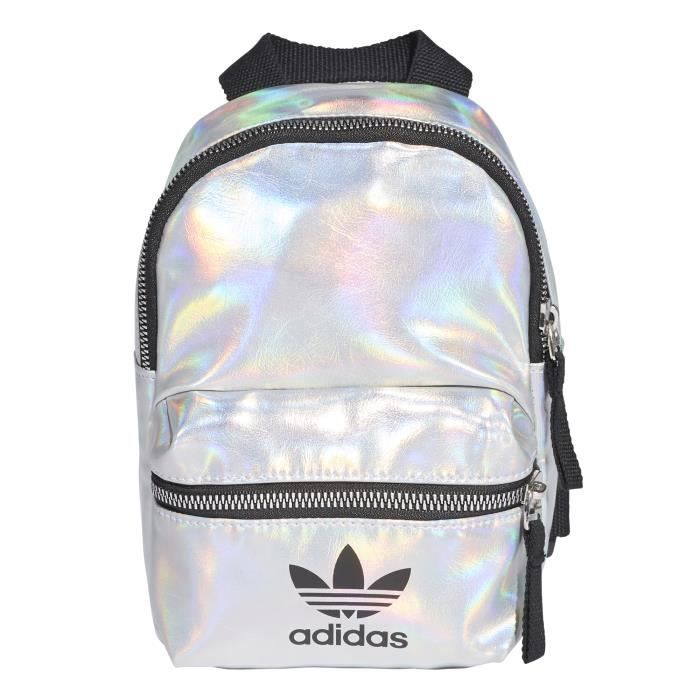 Sac à dos femme adidas Originals Mini PU - argent/rose brillant - TU