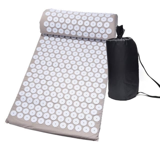 Zencart Masseur Chaud 26*17 Pouces Tapis De Massage Acupression Soulager La Douleur Du Corps Du Dos Relax Spike Mat Acupuncture Mass