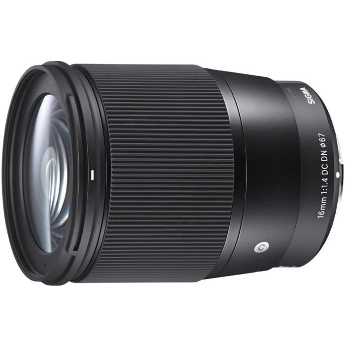 Sigma Objectif 16 mm F1,4 DC DN Contemporary - Monture Sony