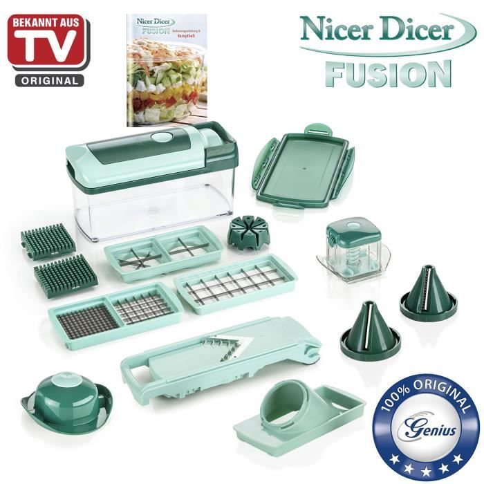 Nicer Dicer Fusion Chef Unterschied