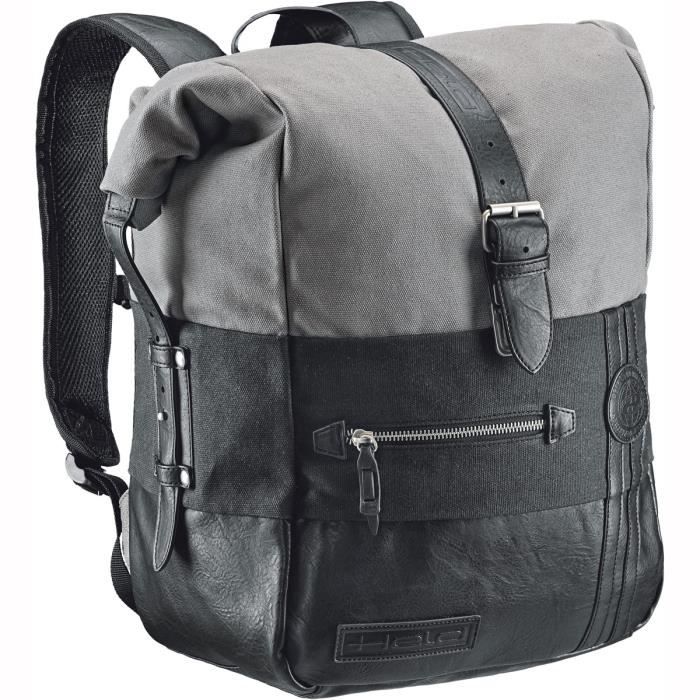 Moto Tenu 4799 Sac à dos en toile WP - BLK - GRY
