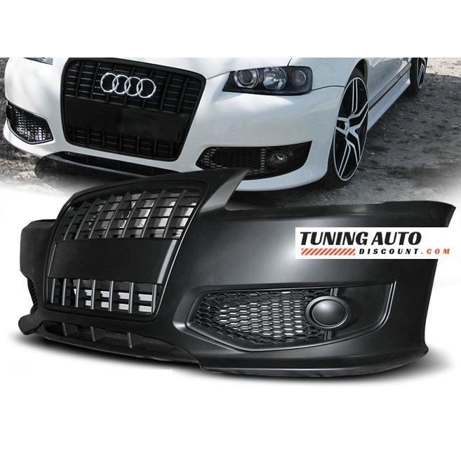 Pare-choc avant Audi A3, 96-03 s-line style noir ( 26599 )
