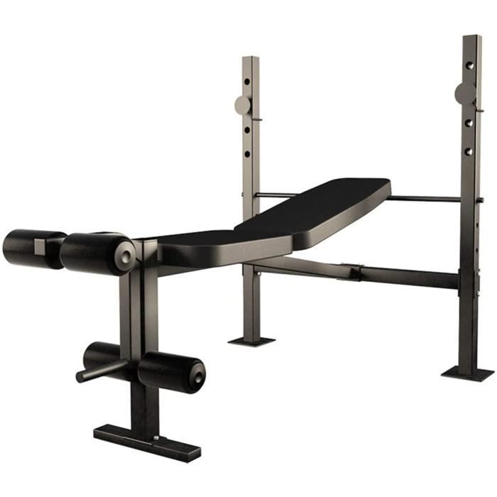 BANC DE MUSCULATION ZZLYY Banc Pliable Press Banc De Poids Olympique Reacuteglable Entraicircnement De Fitness Exercice Gym Slan809