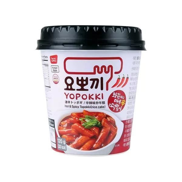 YOUNG POONG - Yopokki / Topokki Gâteaux de Riz Épicés -140g - Produit Coréen