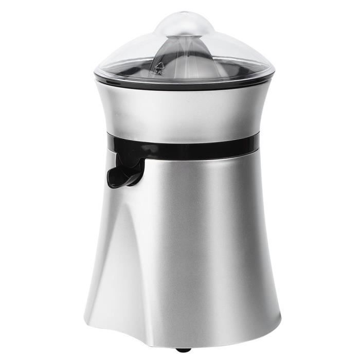 Presse-agrumes orange, presse-agrumes électrique extracteur de jus de fruits Machine de mélangeur de fruits anti-éclaboussures,