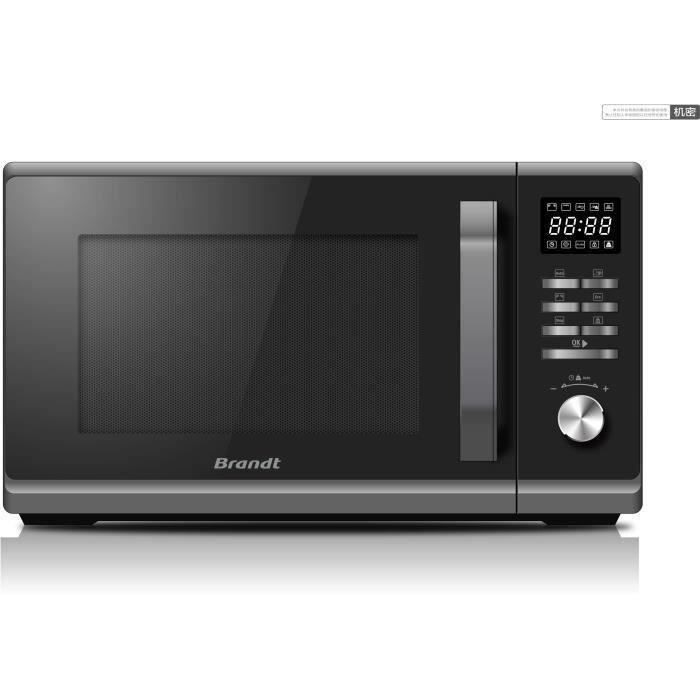 SHOT CASE - BRANDT SE2300S Micro-ondes monofonction- 23L - 800 Watts - Silver