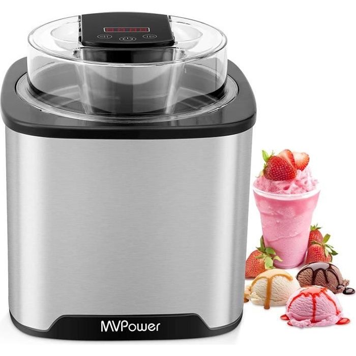 Femor Turbine à glace - Sorbetière professionnelle-2L