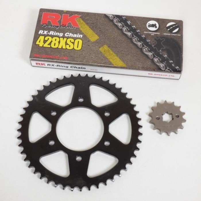 Kit chaîne France Equipement 14 x 48 moto Yamaha 125 YZF R 2008 à 2016