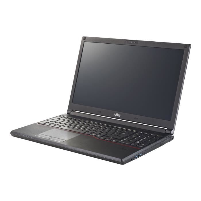 Fujitsu LIFEBOOK E556 - Core i5 6200U - 2.3 GHz - Win 7 Pro 64 bits (comprend Licence Win 10 Pro) - 8 Go RAM