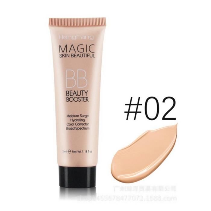 MAGIC Natural Concealer BB Cream Whitening Hydratant Nude Foundation Maquillage, Naturel