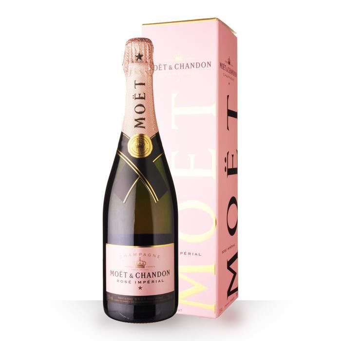 Moët et Chandon Impérial Brut Rosé 75cl - Coffret - Champagne