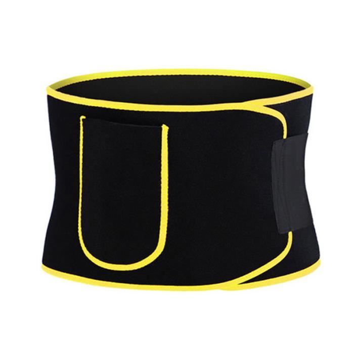 Ceintures De Sudation Femme Homme Soutien Lombaire Serre Taille Corset Minceur Ventre Plat Ceinture Abdominale Avec Poche