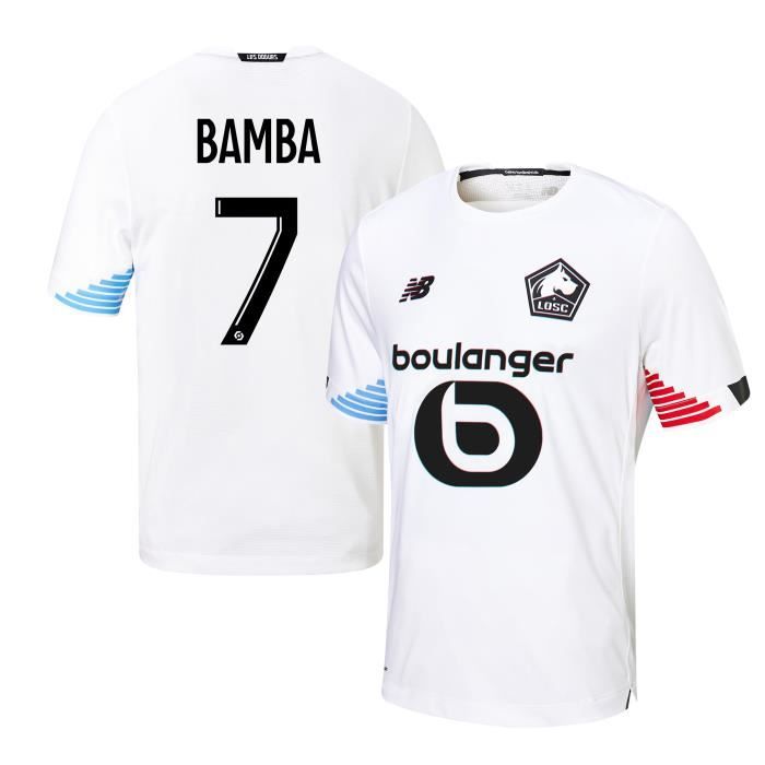 Nouveau Maillot de Foot Lille LOSC THIRD BAMBA 2020 2021 Pas Cher pour Homme