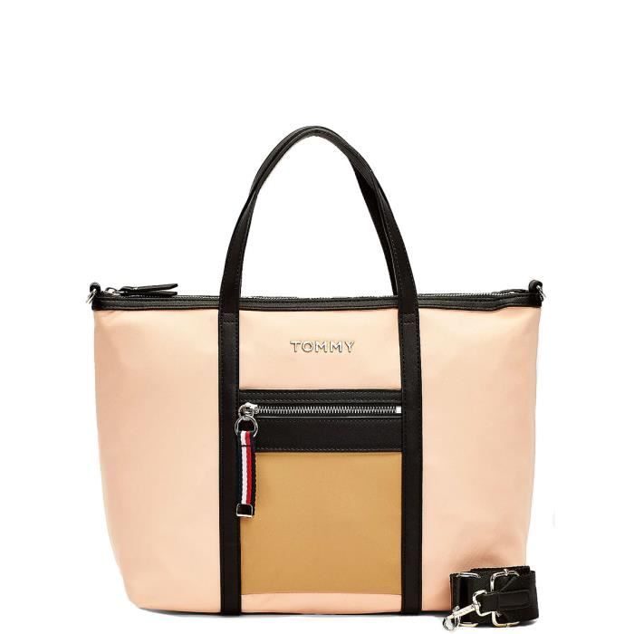 Sac porté épaule Tommy Hilfiger ref_51229 TM0 Beige 39*27*13