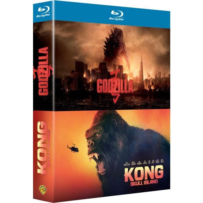 Godzilla + Kong : Skull Island - Coffret Blu-ray