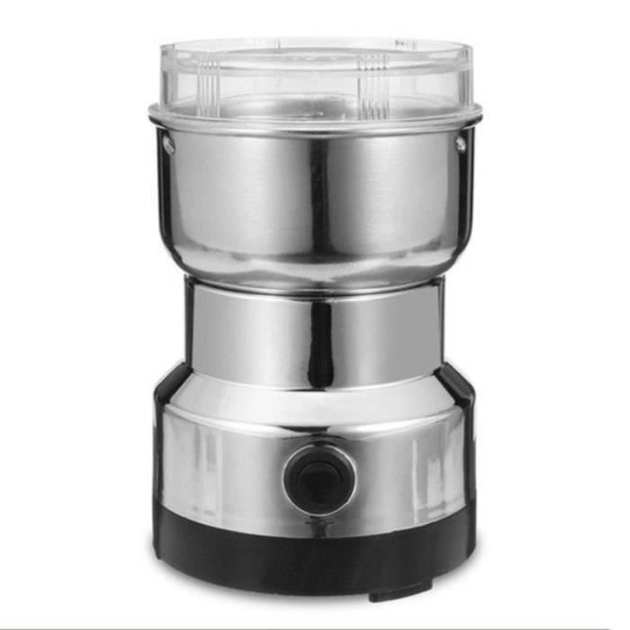 GB11991-Broyeur De Ménage Grains De Café En Acier Inoxydable De Grains De Café D'Herbes Électriques