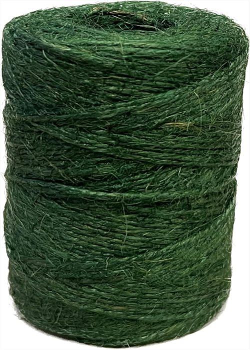 Corde De Jute Verte 50m - Ficelle Jardinage Et Décoration Naturelle
