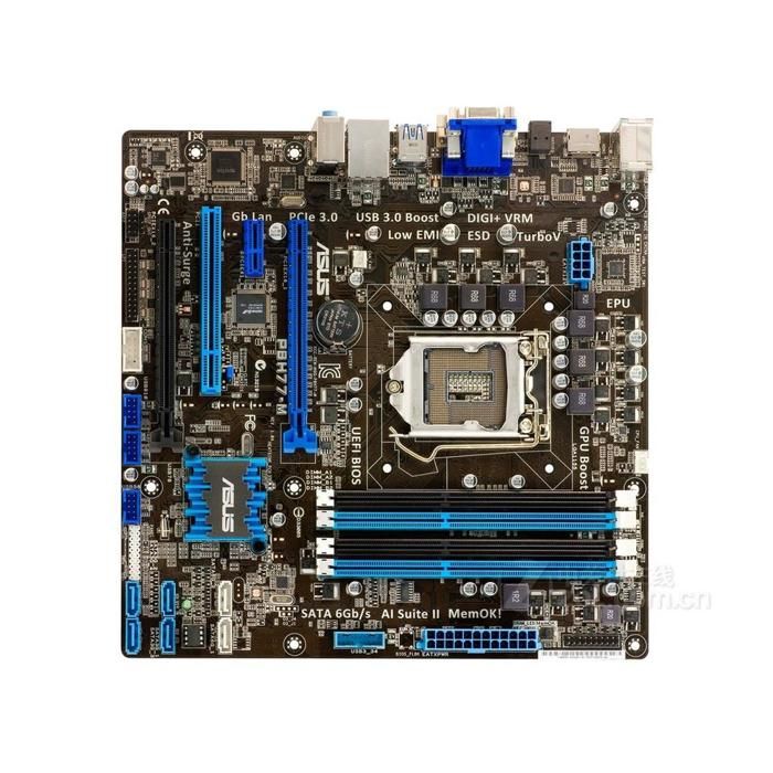 Carte mère ASUS P8H77-M Intel H77 LGA 1155 4xDDR3 32GB Micro ATX - Asus