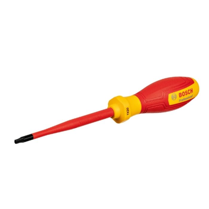 Tournevis VDE BOSCH TX40x125 Isolé jusquà 1000 V Élastomère thermoplastique Antidérapant
