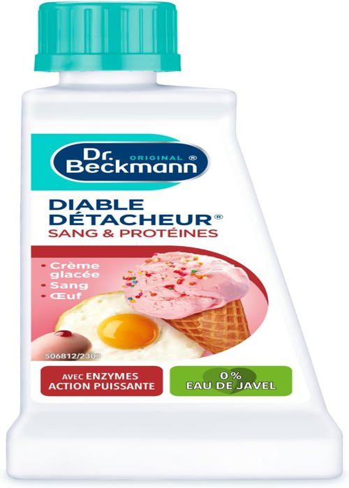 Détachant Spécial Taches De Sang & Protéines Dr. Beckmann - Lot De 3 Flacons De 50ml