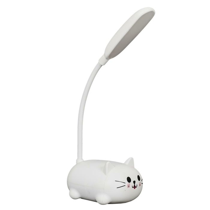Lampe LED - Kitty - Blanc - USB Rechargeable - Autonomie 4h