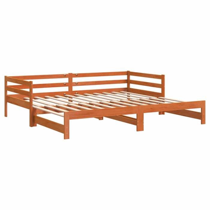 RemiseLit de repos Simple - et lit gigogne sans matelas Lit de jour 90 x 190 cm bois massif JILIMAISON2025 93146971